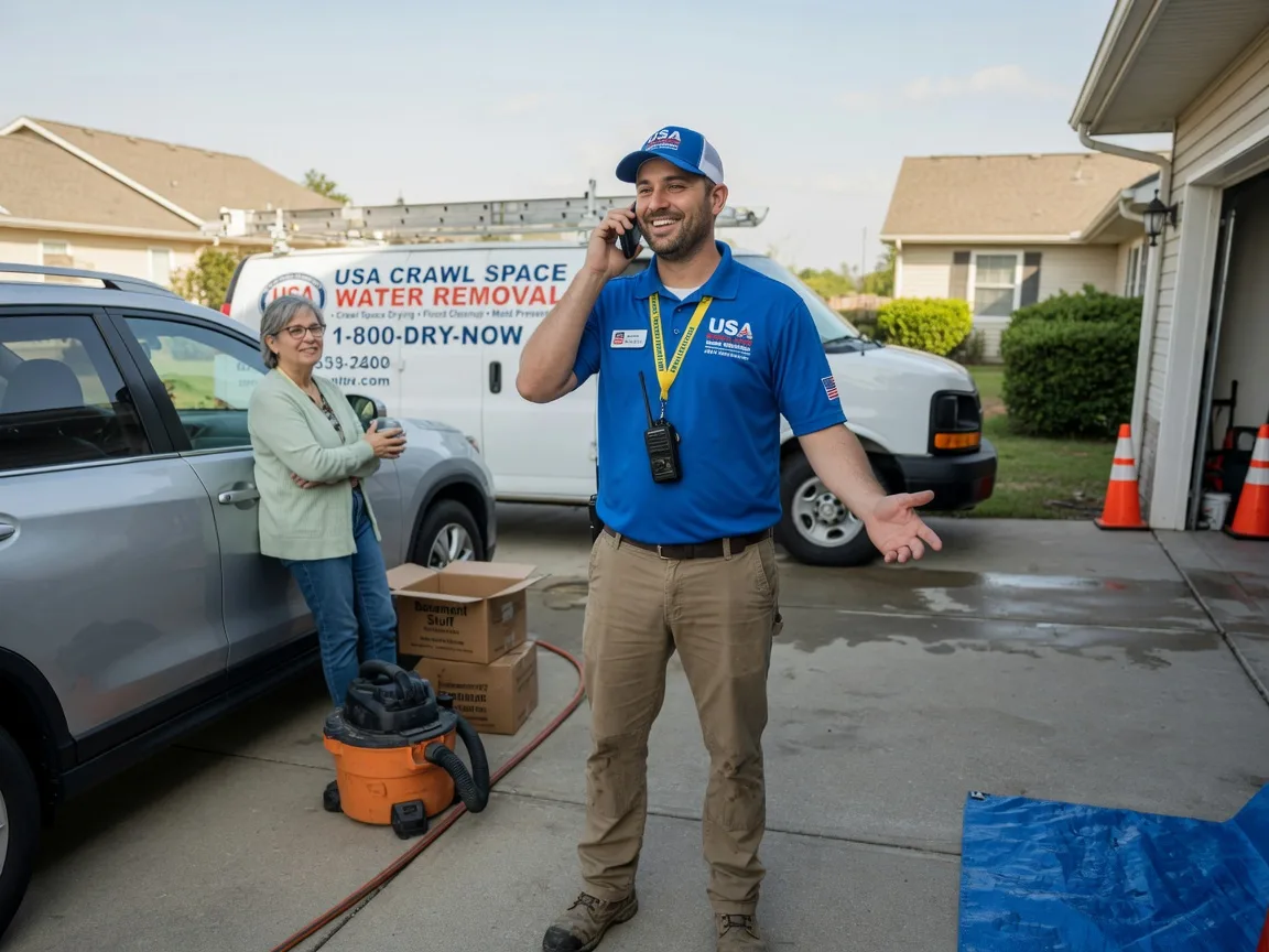 Crawl Space Water Removal Wellington, KY FAQs